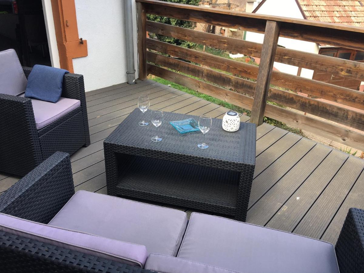 Meuble Tout Confort, Avec Terrasse 尼德布龙莱班 外观 照片